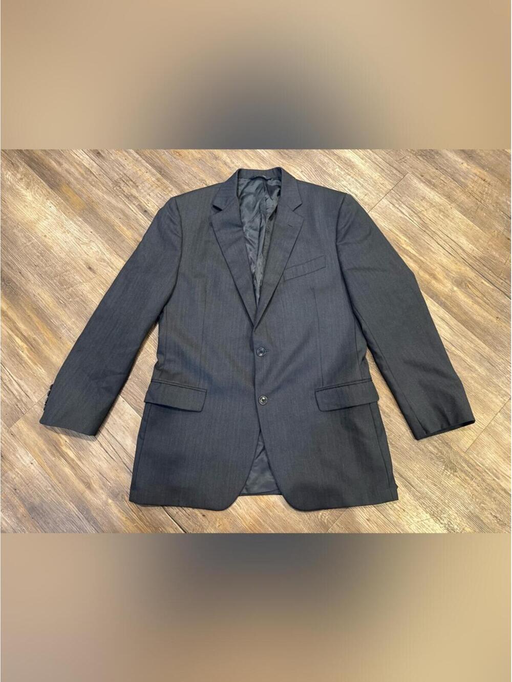 Brooks Brothers 1818 Makers & Merchants Saxxon Wool Suit Jacket 41R Herringbone